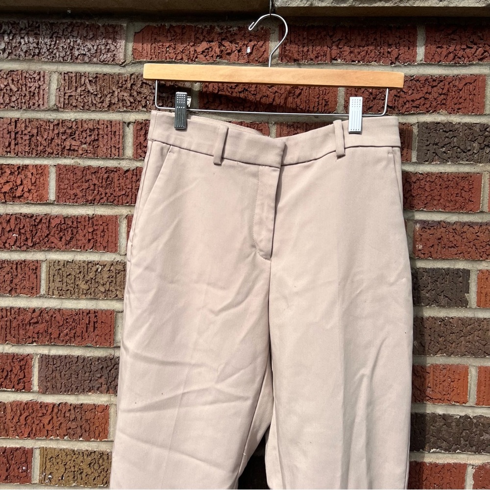 H&M Mid Rise Elastic Skinny Fit Stretchy Dress Pants Trousers - Picture 2 of 3